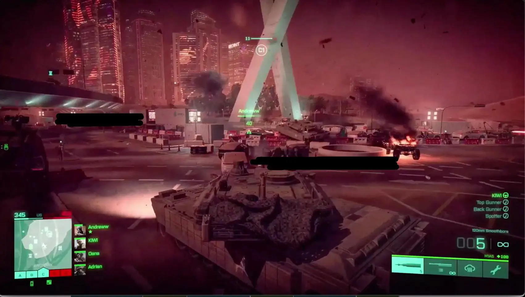 Possível imagem de Battlefield 6 com um tanque de guerra em destaque