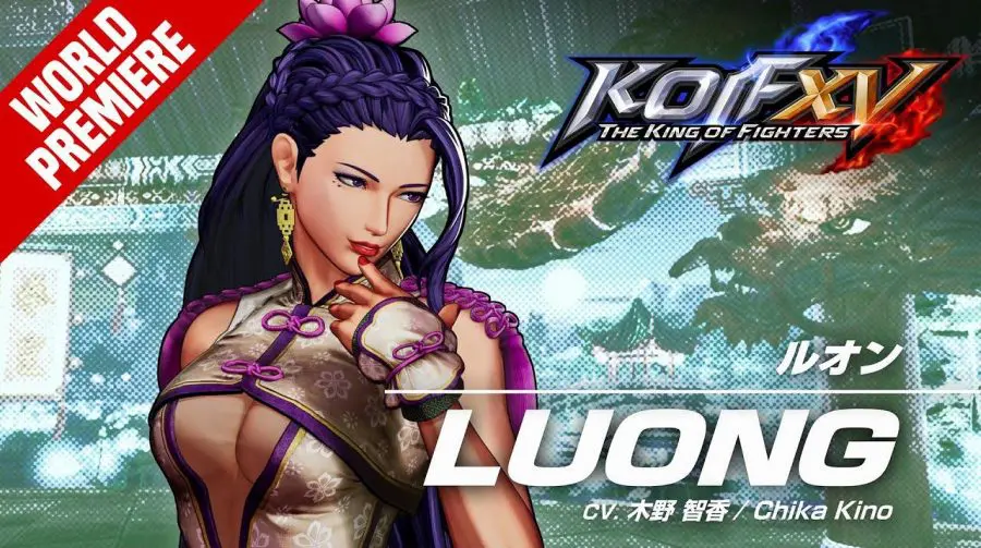 The King of Fighters XV: Luong é anunciada para o jogo