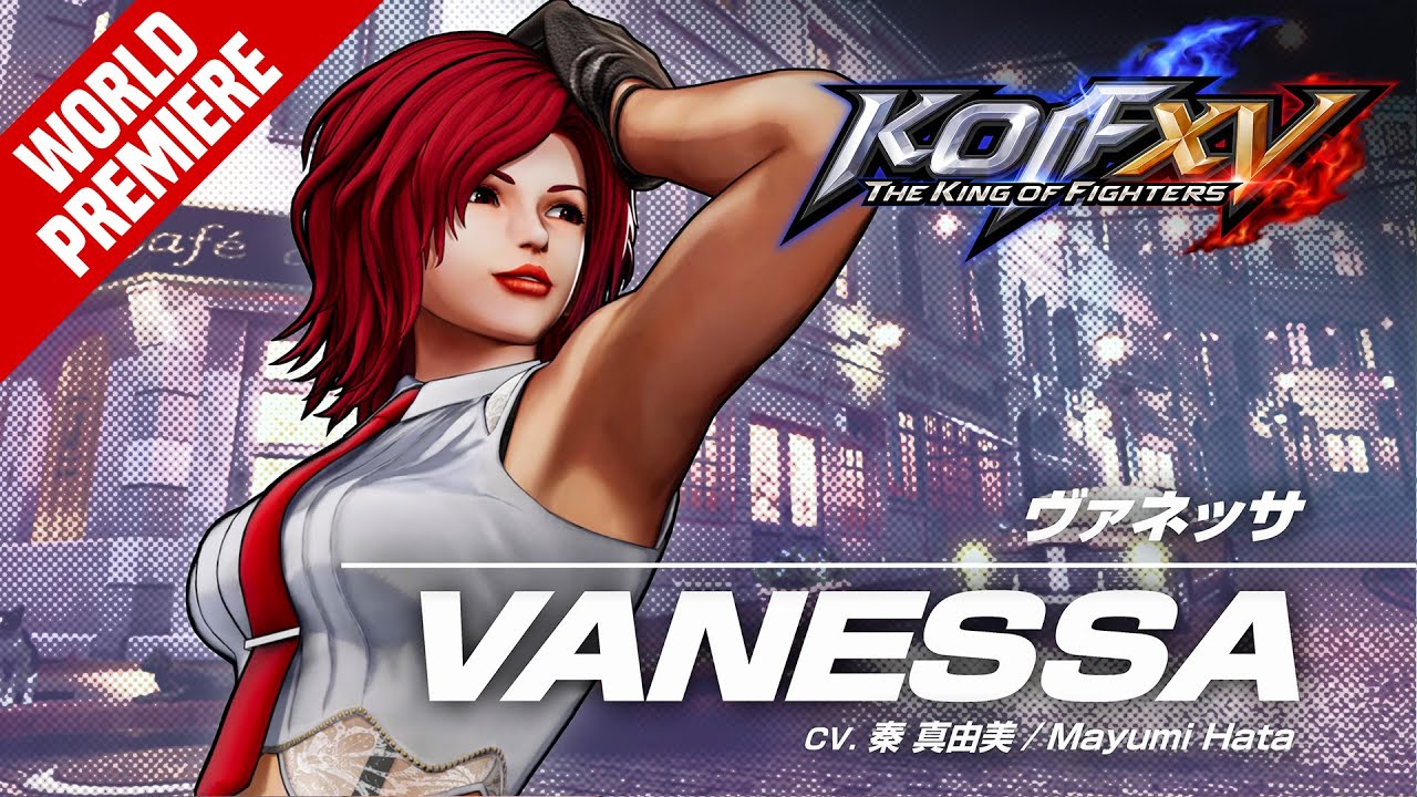 The King of Fighters XV: Vanessa fecha o time 