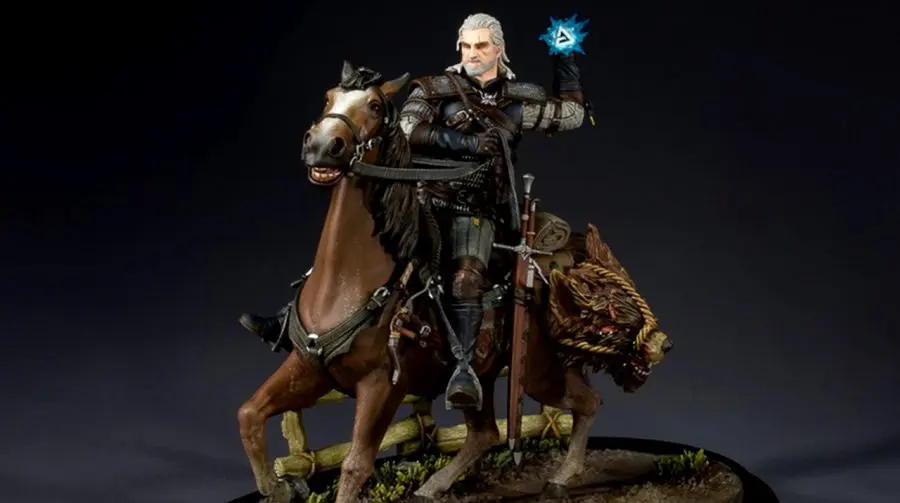 The Witcher: Geralt e Carpeado são destaques em nova estatueta da Dark Horse