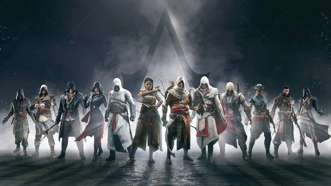 Assassinos dos jogos da série Assassin's Creed.