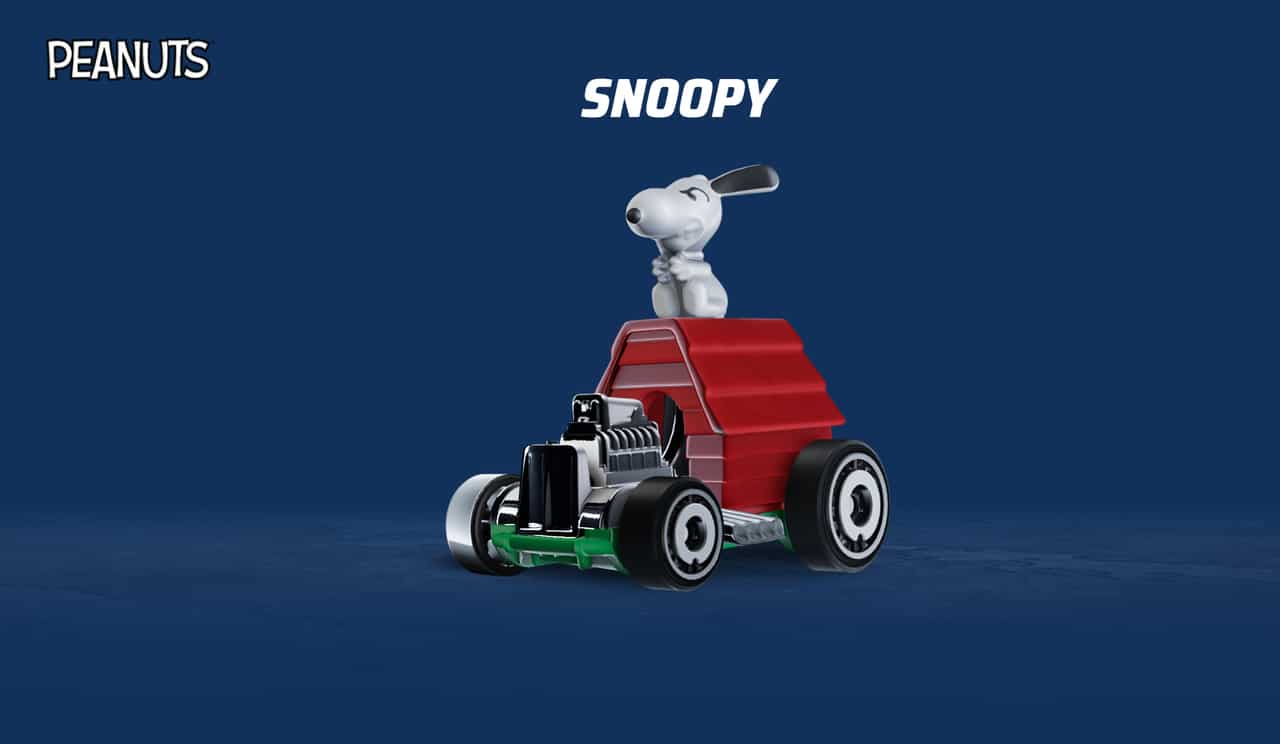 Hot Wheels Unleashed terá carros de Tartarugas Ninja, De Volta para o Futuro e Batman 2 Carro do Snoopy em Hot Wheels Unleashed