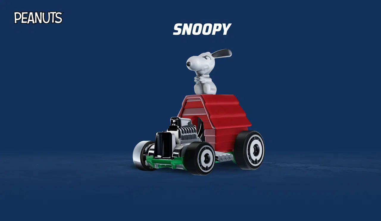 Carro do Snoopy em Hot Wheels Unleashed