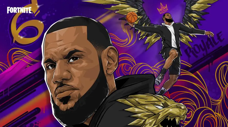 O rei chegou! LeBron James é oficialmente revelado em Fortnite