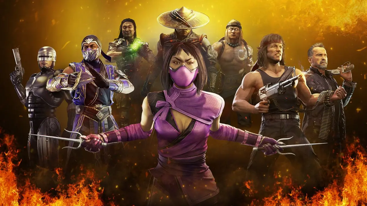 Capa oficial do jogo Mortal Kombat 11.
