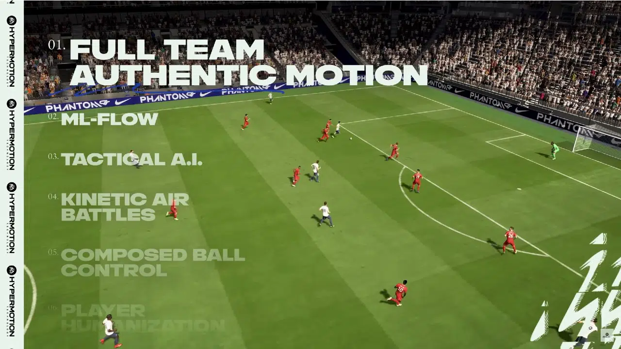 Movimentação em equipe - Gameplay de FIFA 22