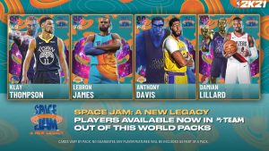 NBA 2K21 recebe pacote temático de Space Jam: Um Novo Legado