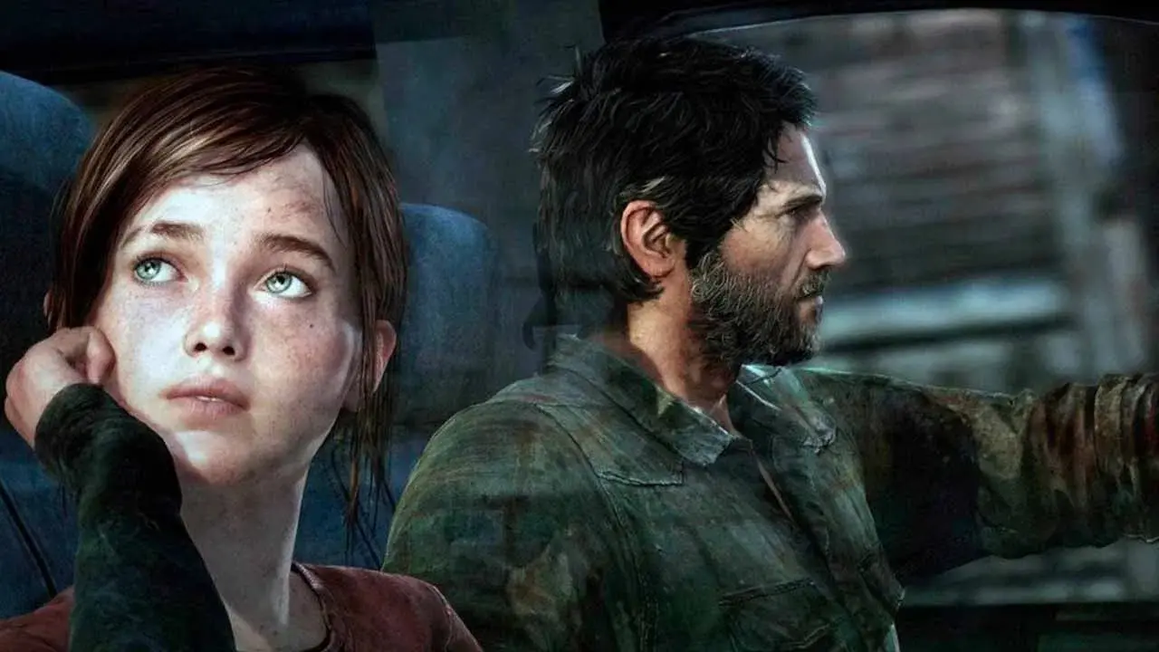 Série de The Last of Us - joel e ellie no carro