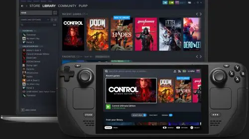 Títulos PlayStation de PC poderão ser jogados no Steam Deck, portátil da Valve