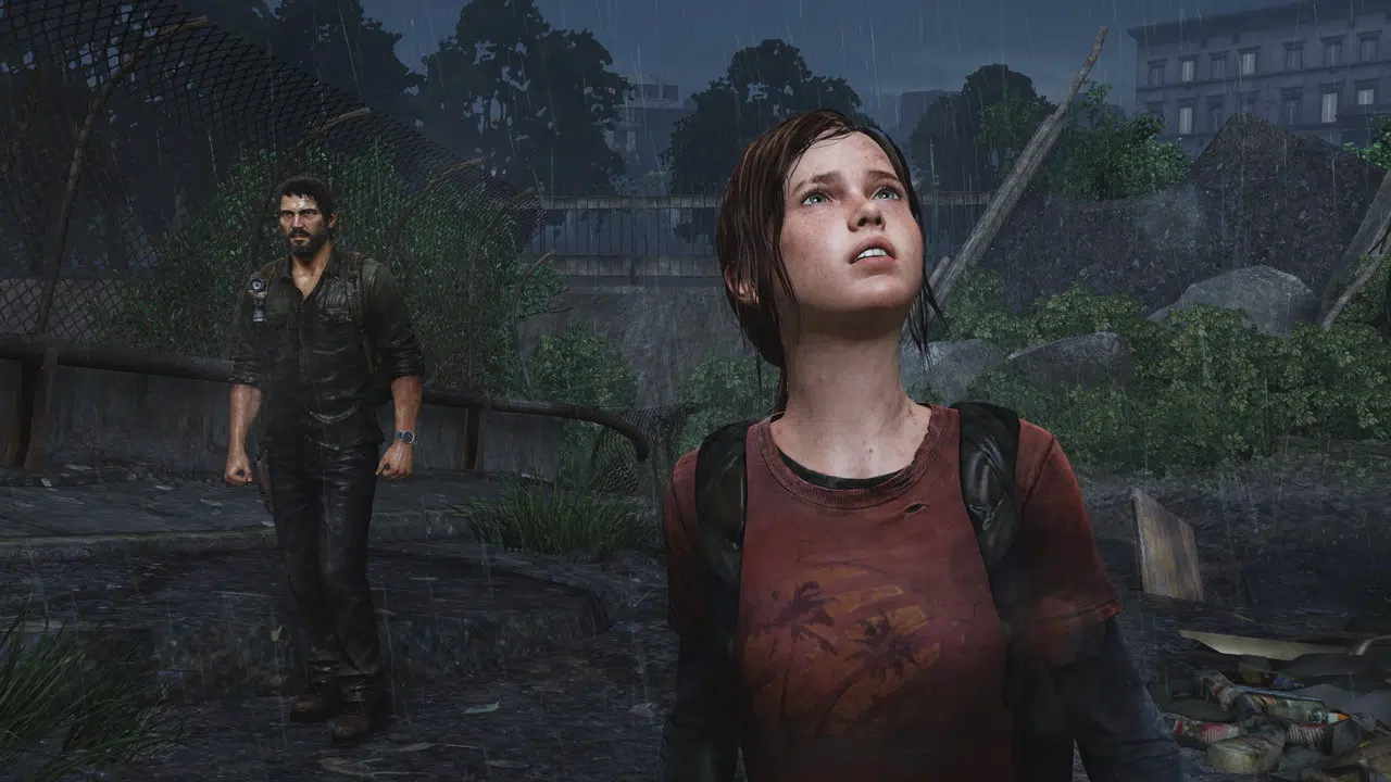 Imagem de capa da matéria sobre os Cenários da série de The Last of Us com os protagonistas Joel e Ellie em destaque