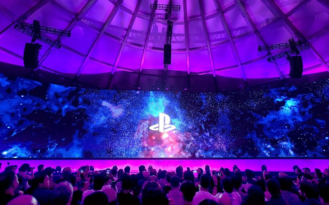 Imagem da Conferência da PlayStation em 2018