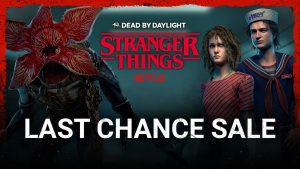 Crossover entre Stranger Things e Dead by Daylight acaba em novembro