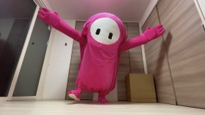 Fall Guys: japonês que vive com roupa de Fall Guy terá skin no game