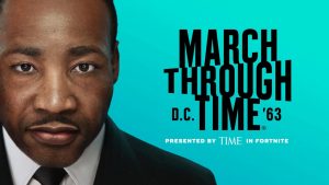 Fortnite sediará o evento “Marcha Pela História”, que homenageia Martin Luther King Jr.