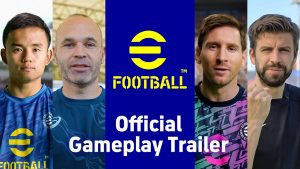 Trailer de gameplay de eFootball mostra dribles e controle de bola