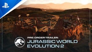 Jurassic World Evolution 2 chega em novembro; pré-venda aberta no PS4 e no PS5