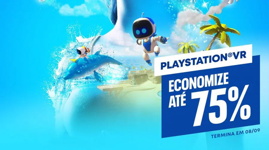Sony lança promoção com até 75% de desconto para jogos de PlayStation VR