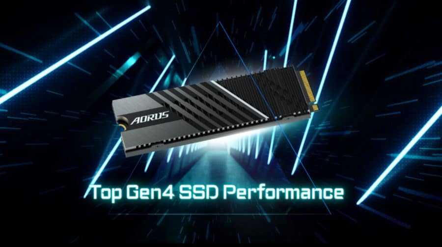 Gigabyte AORUS Gen4 7000s é mais um SSD compatível com o PS5