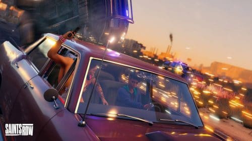 Gameplay de Saints Row mostra perseguição frenética por Santo Ileso