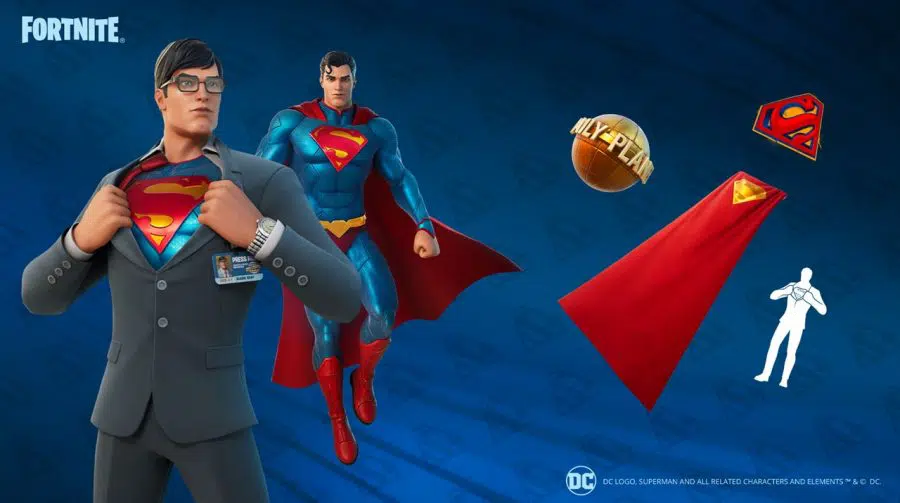 Skin de Superman já está disponível em Fortnite; veja como consegui-la
