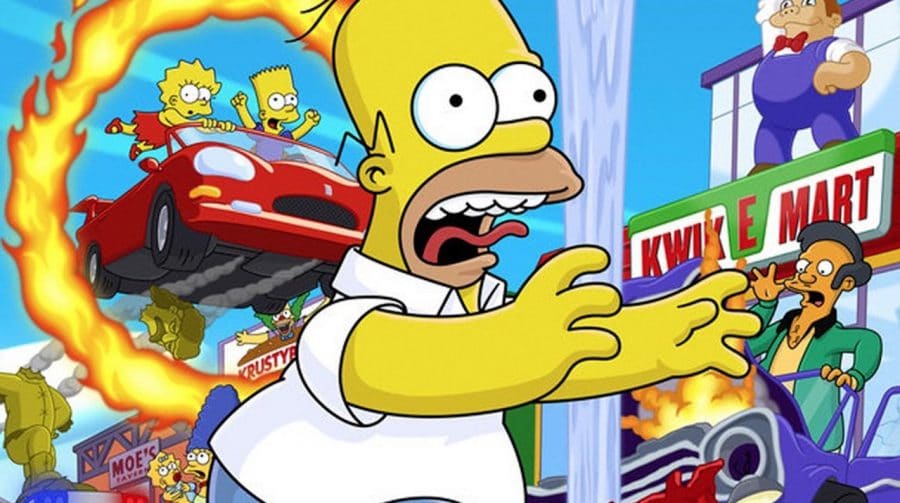 Fã recria primeira missão de jogo dos Simpsons na Unreal Engine 5