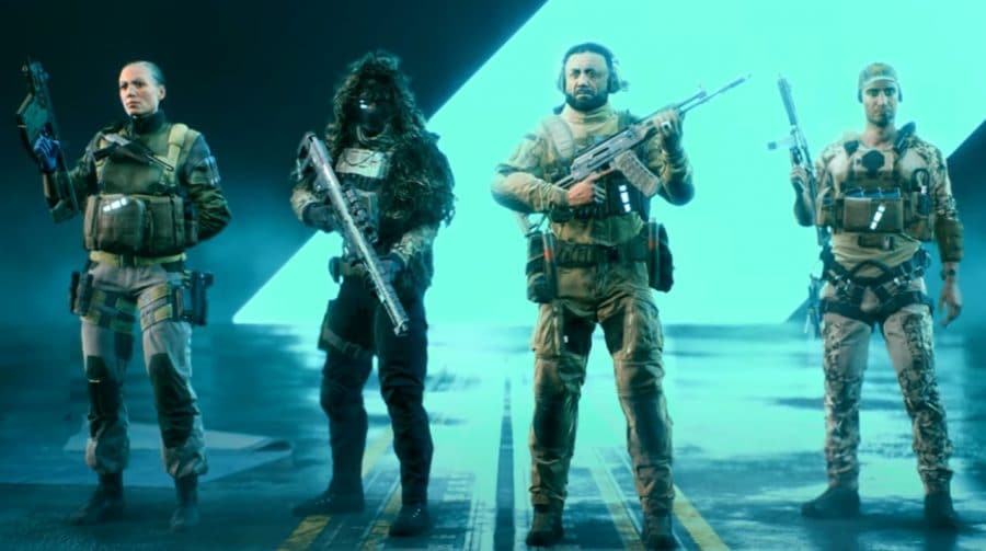 Trailer de Battlefield 2042 introduz as classes Assalto, Suporte, Engenheiro e Reconhecimento