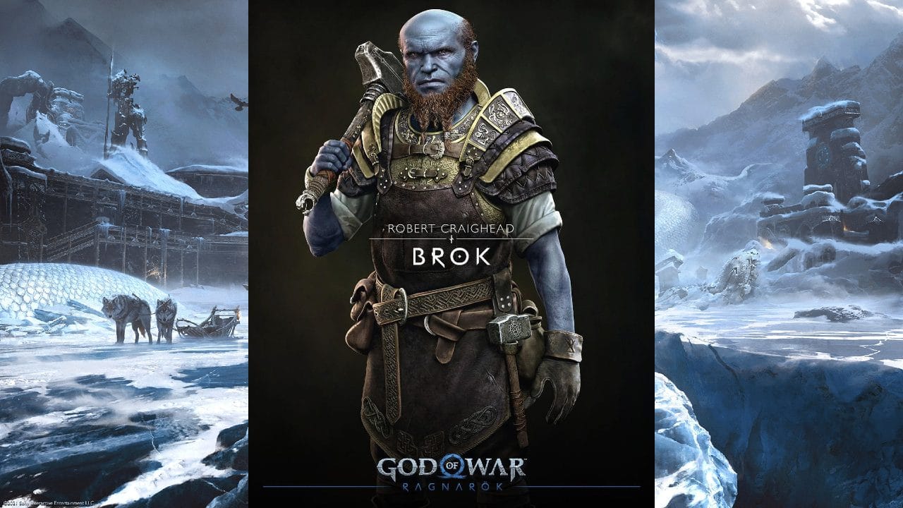 Brok - Principais personagens de God of War Ragnarok