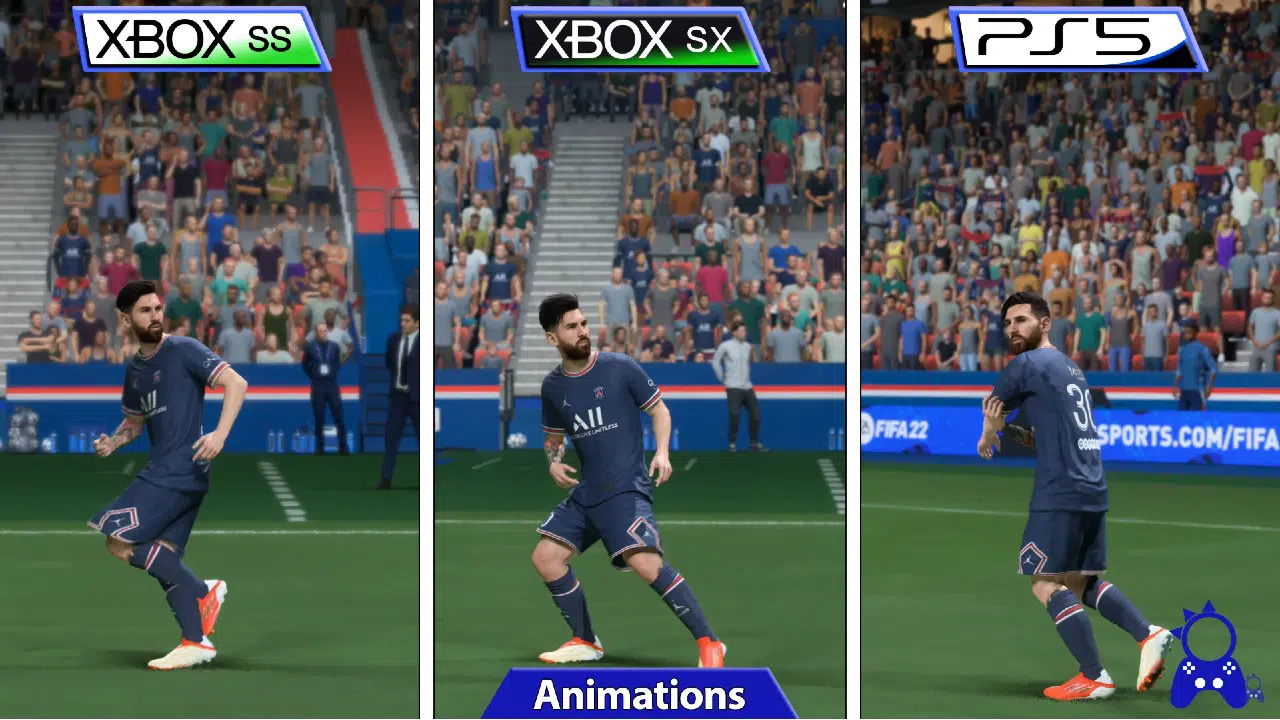 FIFA 22 PS5 vs Xbox Series