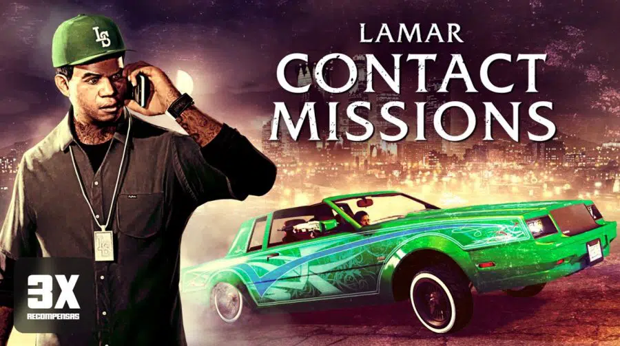 GTA Online traz triplo de recompensas nas Missões de Contato do Lamar