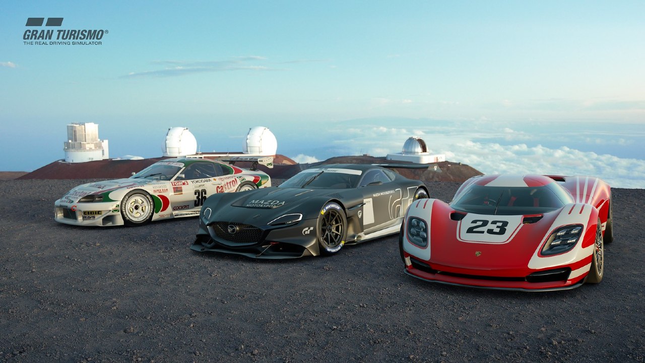 Carros de Gran Turismo 7 perfilados