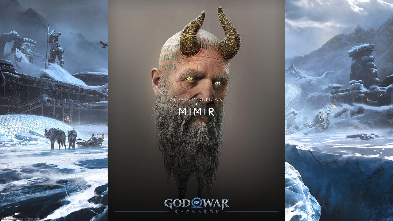 Mimir - Principais Personagens de God of War Ragnarok (1)