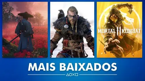 Sony revela os jogos mais baixados de agosto na PS Store