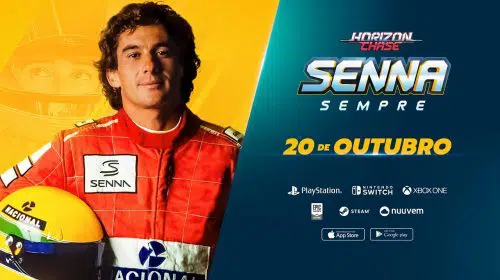 Edição física de Horizon Chase Turbo Senna Sempre entra em pré-venda na Amazon