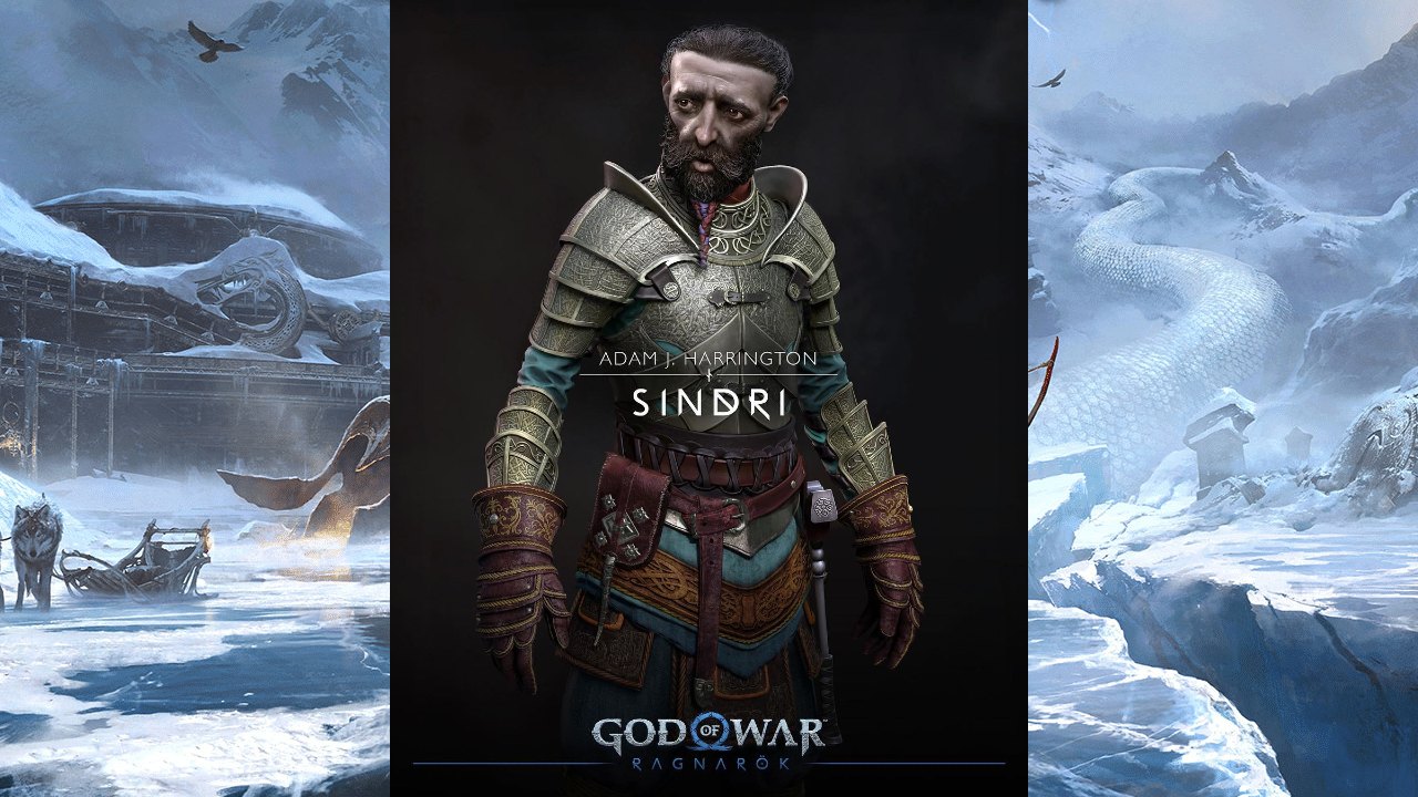 Sindri - principais personagens de God of War