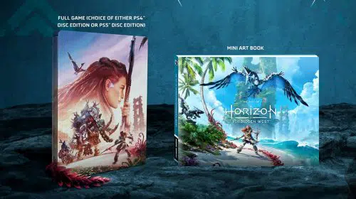 Horizon Forbidden West terá steelbook no Brasil; pré-venda começa 