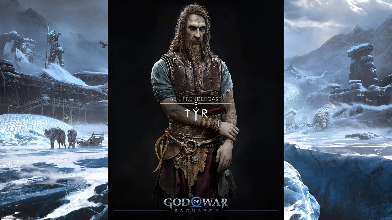 Tyr - principais personagens de God of War Ragnarok
