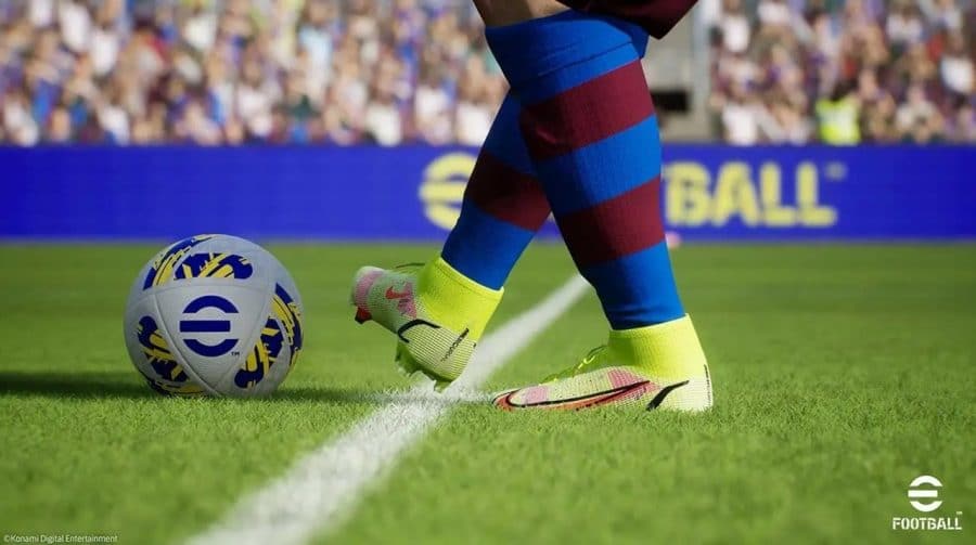 Gameplay de eFootball 2022 aparece nas redes e preocupa fãs pela qualidade