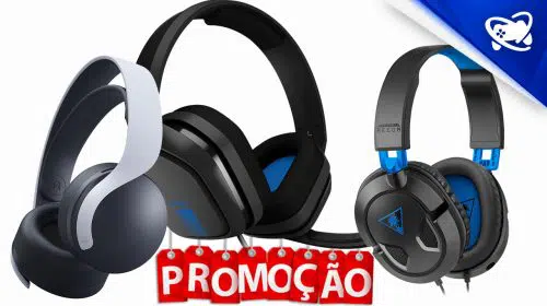 5 promoções de headsets para PS4 e PS5 para aproveitar agora