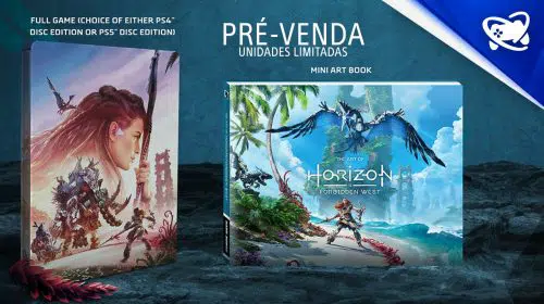 Edição especial de Horizon Forbidden West em pré-venda no Brasil