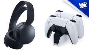 Headset Pulse 3D Midnight Black e Base de Carregamento do DualSense chegam ao varejo