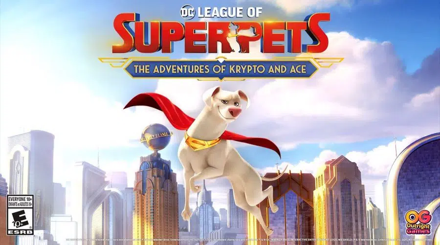 DC League of Superpets: Aventuras de Krypto e Ace chega em 2022 ao PS4