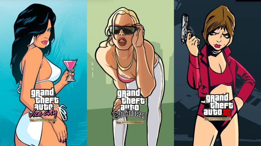 GTA SA, VC, jogo em 2023 GTA: San Andreas - Definitive Rockstar Games 4,8%  18 39 avaliações O 717 MB Classificação 18 ai Seu dispositivo não é  compativel com esta versão. - iFunny Brazil