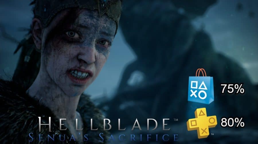 Hellblade: Senua’s Sacrifice está com 75% de desconto na PS Store