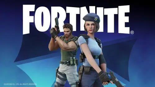 Chris Redfield e Jill Valentine de Resident Evil chegam a Fortnite