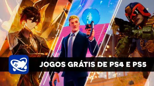 Conheça todos os jogos gratuitos para PS4 e PS5