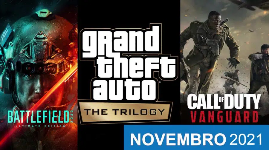 Confira os lançamentos do mês de novembro para PS4 e PS5