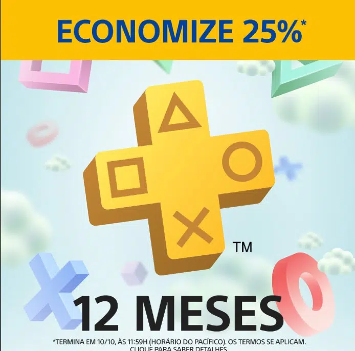 PLAYSTATION PLUS desconto