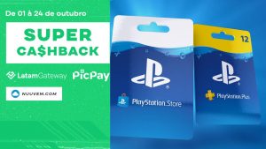 Nuuvem oferece “super cashback” de até R$ 40 pagando com PicPay
