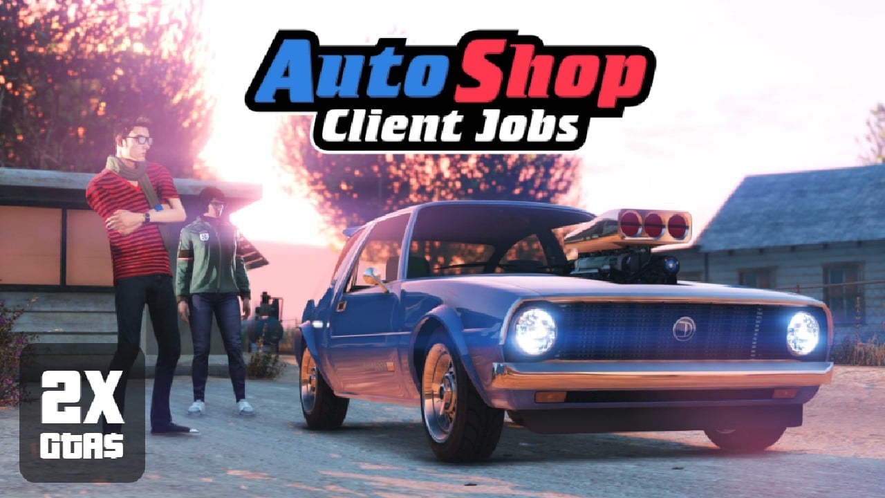 Auto Shop - GTA Online - comprador avaliando veículo