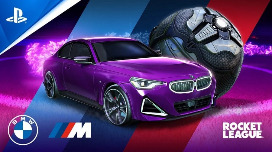 Rocket League marca um golaço e anuncia crossover com BMW